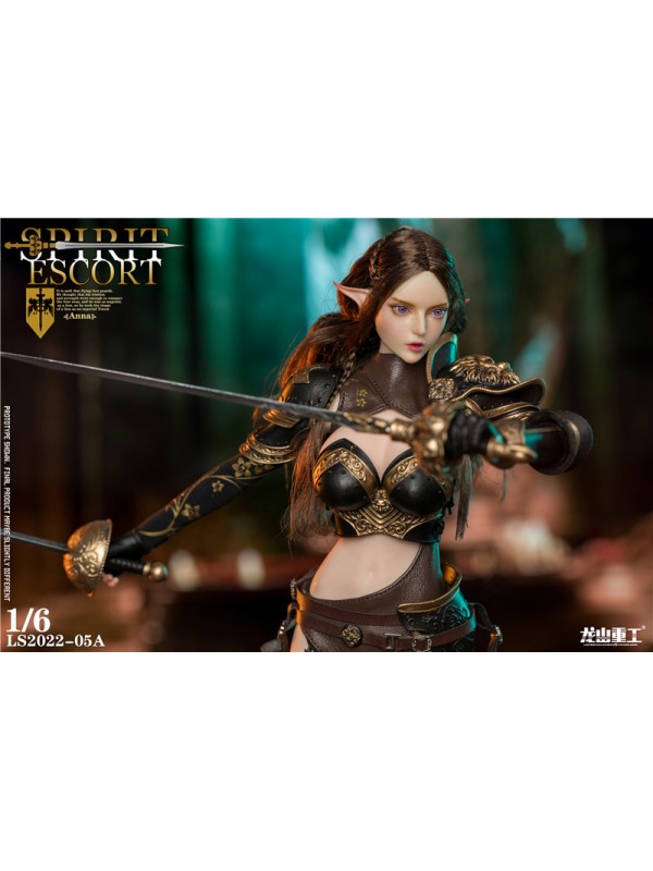 (PRE-ORDER)Long Shan Jin Shu LS2022-05A 1/6 The first bullet of the elf guard serie Anna (Pre-order HKD$1438 )