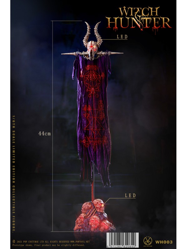 (PRE-ORDER) POPTOYS WH003 1/6 Witch Hunter Bloody Shaman Aphaia Dead Flag (Pre-order HKD$ 475)