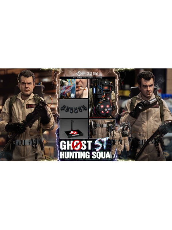 (Pre-order)PRESENT TOYS PT-SP77 1/6  Ghost Hunting Squad ST(Pre-order $1248HKD)