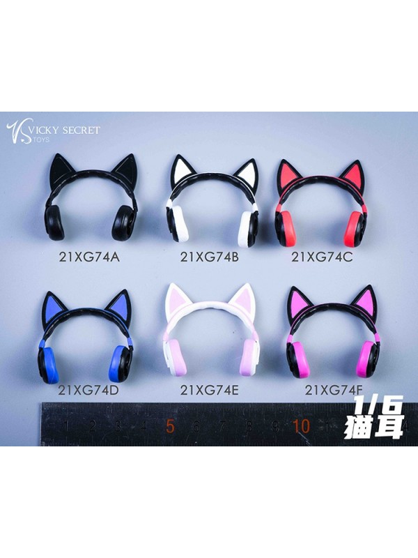 (預訂) VSTOYS 21XG74 1/6 貓耳耳機 (預訂價 HKD$ 42)