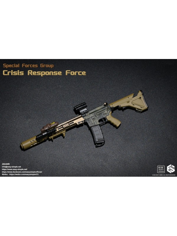 (PRE-ORDER)Easy&Simple ES 26049R 1/6 Special Forces Group Crisis Response Force  (Pre-order HKD$ 1128)