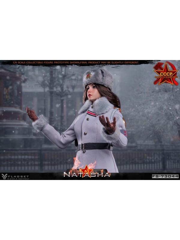 (Pre-order)FLAGSET FS-73044 1/6 Red Alert Soviet Female Officer 2.0 NATASHA(Pre-order 958HKD)