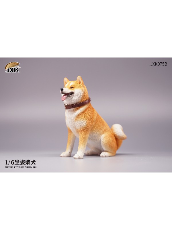 (預訂) JXK JXK075 1/6 坐姿柴犬 (預訂價 HKD$ 198)