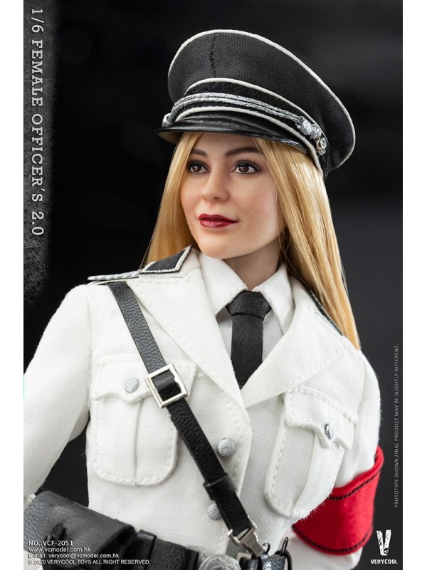 (Last One)VERYCOOL VCF-2051 1/6 女軍官2.0 白色制服Female SS Officer 2.0(In-stock$1078HKD)
