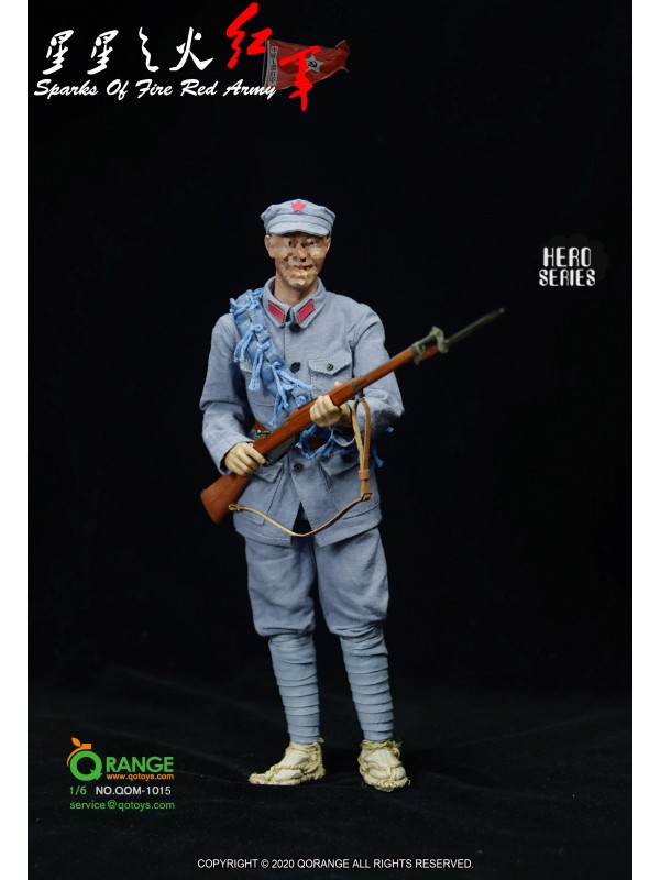 (SOLD OUT) QORANGE QOTOYS QOM-1015 1/6 Sparks Of Fire Red Army