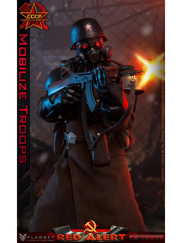 (Last One)FLAGSET FS-73046 1/6 Red Alert Mobilize Troops (In-stock$1098HKD)