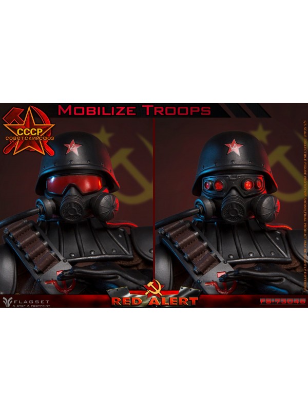 (Last One)FLAGSET FS-73046 1/6 Red Alert Mobilize Troops (In-stock$1098HKD)