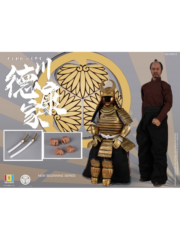 (Sold out)101TOYS KN013 1/6 NEW BEGINNER SERIES OF TOKUGAWA IEYASU (In-stock$ 698HKD)