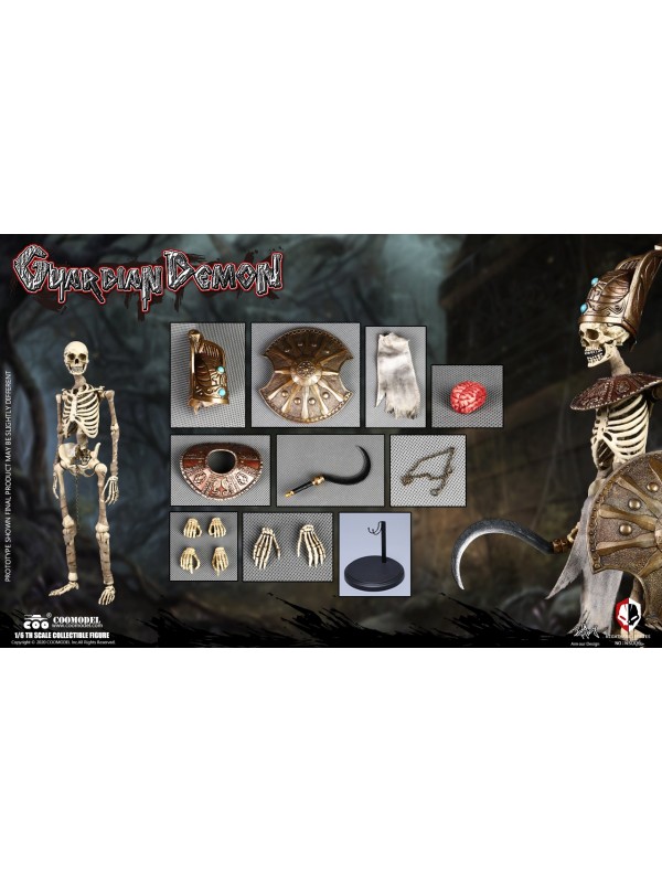 (In-stock)COOMODEL NS006 1/6 DIE-CAST ALLOY - NIGHTMARE SEIRES - EGYPT - GUARDIAN DEMON(In-stock$738HKD)
