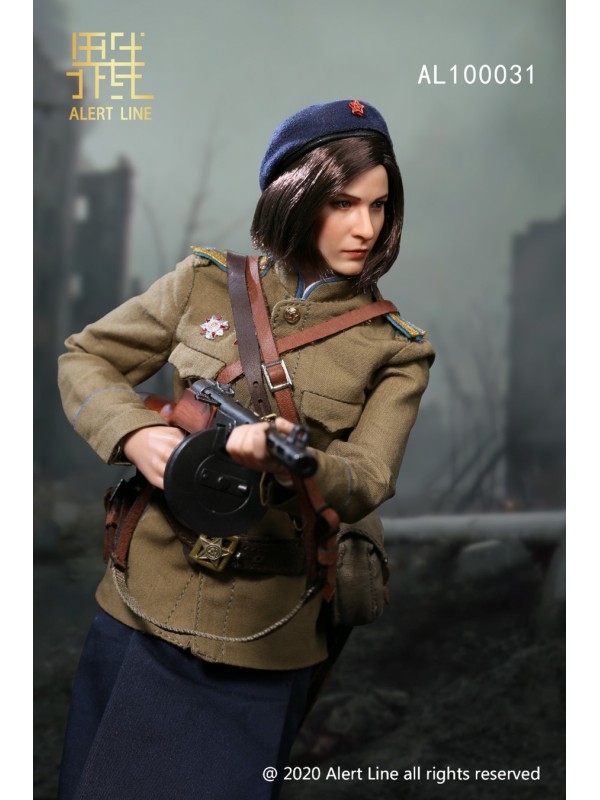 (SOLD OUT) Alert Line AL100031 1/6 WW NKVD Soviet Female Soldier