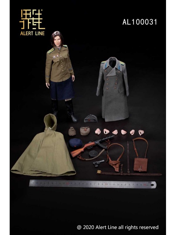 (SOLD OUT) Alert Line AL100031 1/6 WW NKVD Soviet Female Soldier