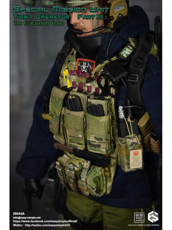 (預訂) Easy&Simple 26044A SMU Tier1 Operator Prt XII The Evacuation Team (預訂價 HKD$ 1098)