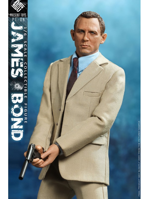 (Sold out) PRESENT TOYS PT-SP08 1/6 AGENT 007