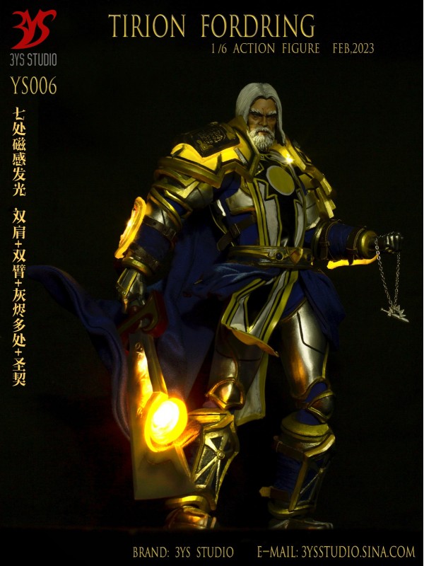(Pre-order)3YS Studio YS006 1/6 Limited Collection World of Warcraft Great Lord Fording(Pre-order$2478)