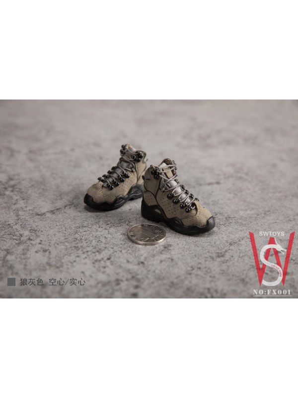 (預訂) SWTOYS FX001 1/6男款戰術軍靴(空心) /(實心) Men's Tactical Military Boots(Hollow) / (Solid)
