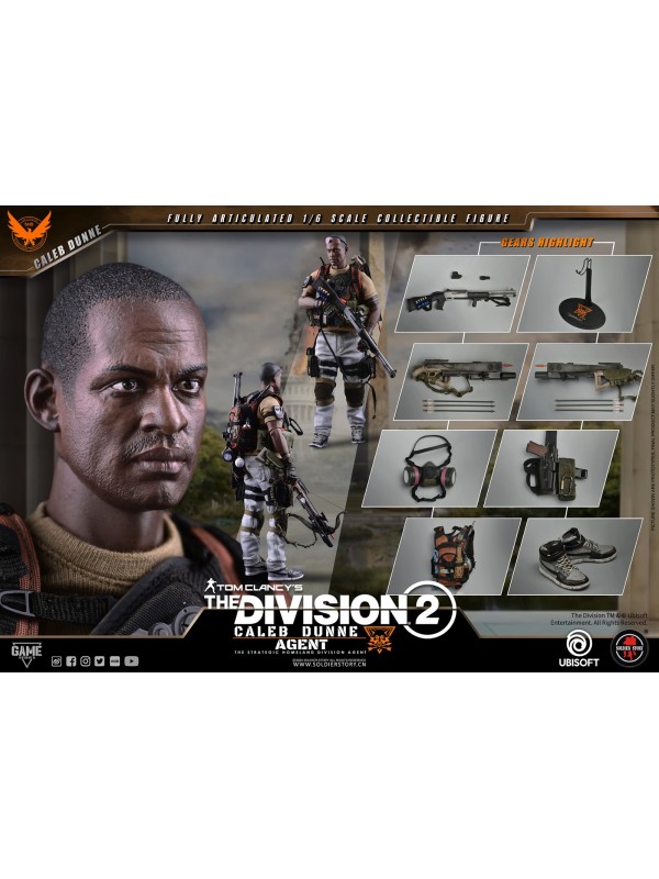 (Pre-order)SOLDIER STORY SSG-008 1/6 Scale Ubisoft The Division 2 Agent "Caleb Dunne”(Pre-order $1188HKD)