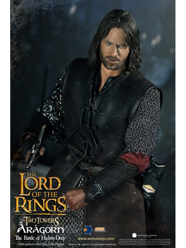 (SOLD OUT) Asmus Toys LOTR025 1/6 The Lord of the Rings Series: Aragorn at Helms Deep