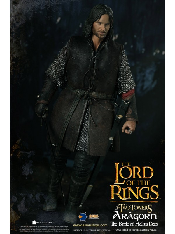 (SOLD OUT) Asmus Toys LOTR025 1/6 The Lord of the Rings Series: Aragorn at Helms Deep
