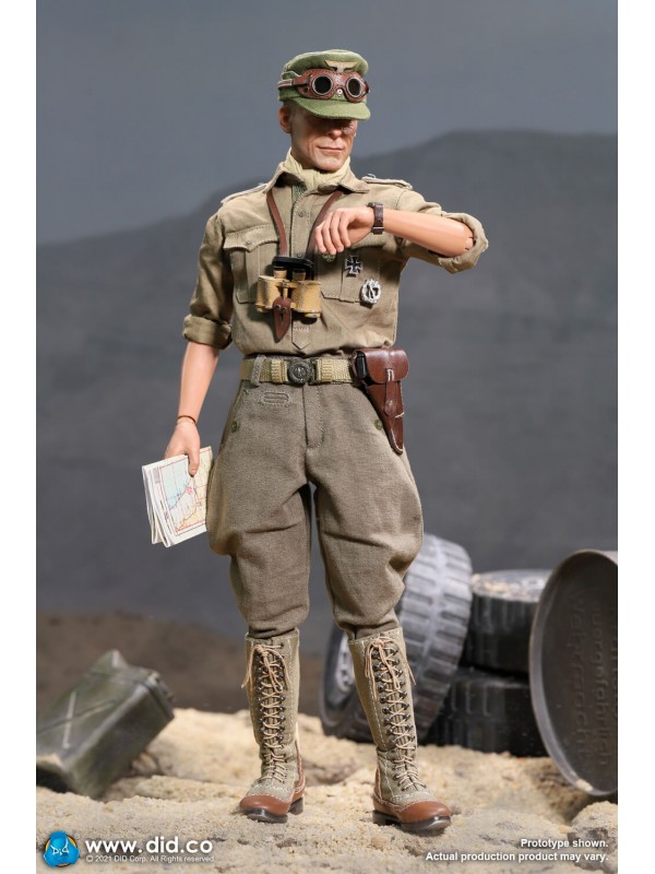 (PRE-ORDER) DID D80151 1/6 WWII German Afrika Korps Infantry Captain - Wilhelm (Pre-order HKD$ 1238)