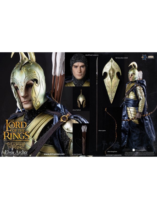 (SOLD OUT) ASMUS TOYS LOTR027A 1/6 THE LORD OF THE RINGS SERIES: ELVEN ARCHER (Pre-order HKD$1438)