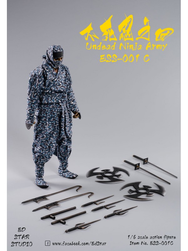 (SOLD OUT) EdStar ESS-001 1/6 Undead Ninja Army