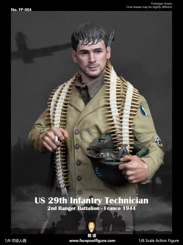 (PRE-ORDER) Facepoolfigure FP004B 1/6 US 29th Infantry Technician - France 1944 Special Edition(Pre-order HKD$1168 )