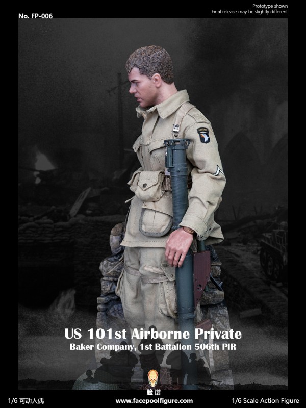 (PRE-ORDER) Facepoolfigure FP-006 1/6 US 101st Airborne Private (Pre-order HKD$ 1128)