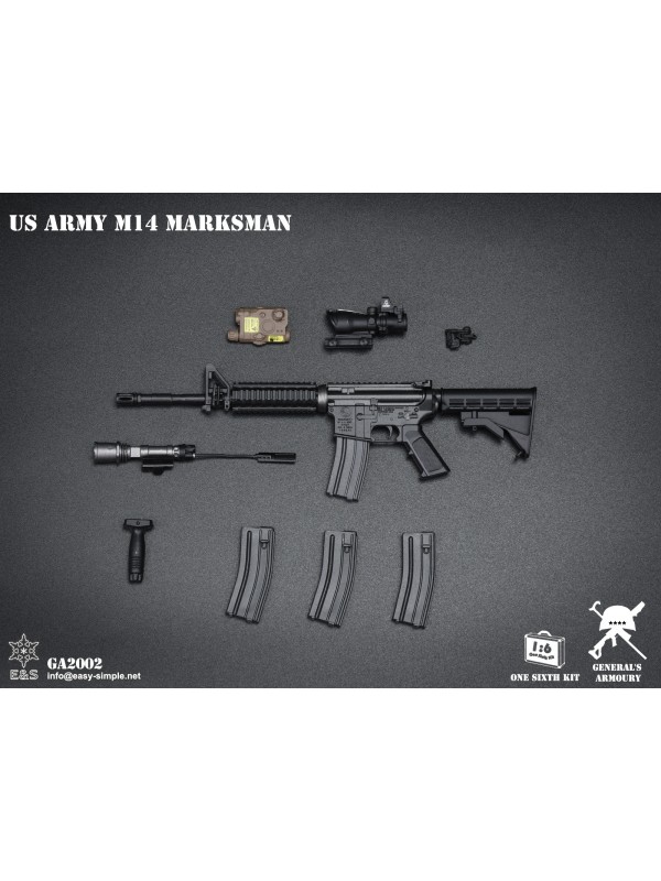 (售罄) General's Armoury GA1005 US ARMY MK14 MARKSMAN  (預訂價HKD$1118 )