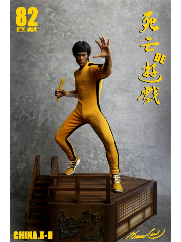 (Pre-order)CHINA.X-H CX-H09 1/6 Bruce Lee's 82nd Anniversary Special Edition-Forever classic death g...