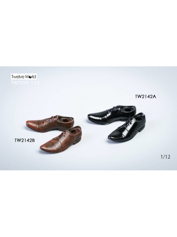 (預訂) TWTOYS TW2142 1/12 男士皮鞋 / 男士皮靴 (預訂價 HKD$ 33)