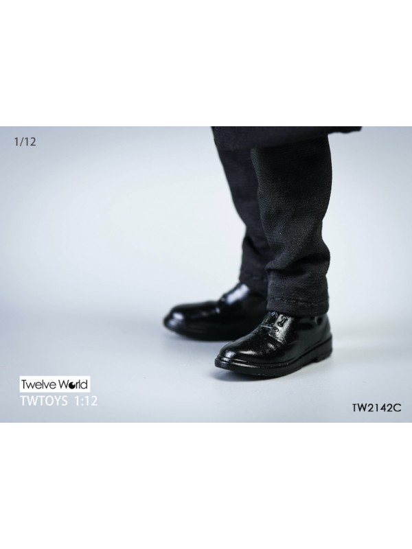(預訂) TWTOYS TW2142 1/12 男士皮鞋 / 男士皮靴 (預訂價 HKD$ 33)