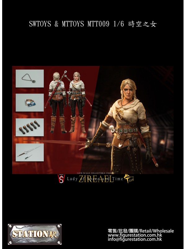 (PRE-ORDER) SWTOYS & MTTOYS MTT009 1/6 Lady Of Space and Time ZIREAEL CIRI (Pre-order HKD$ 838)