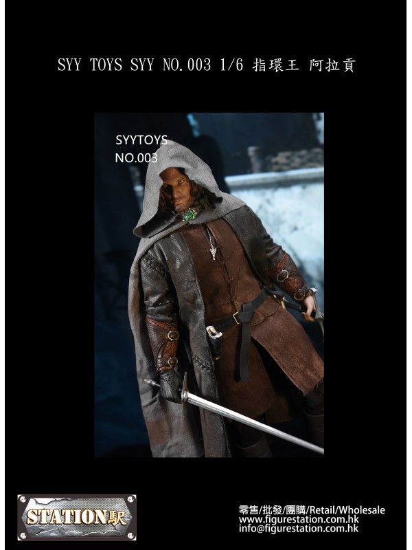 (PRE-ORDER) SYY TOYS SYY NO.003 1/6 The Lord of the Rings Aragon (Pre-order HKD$ 988)