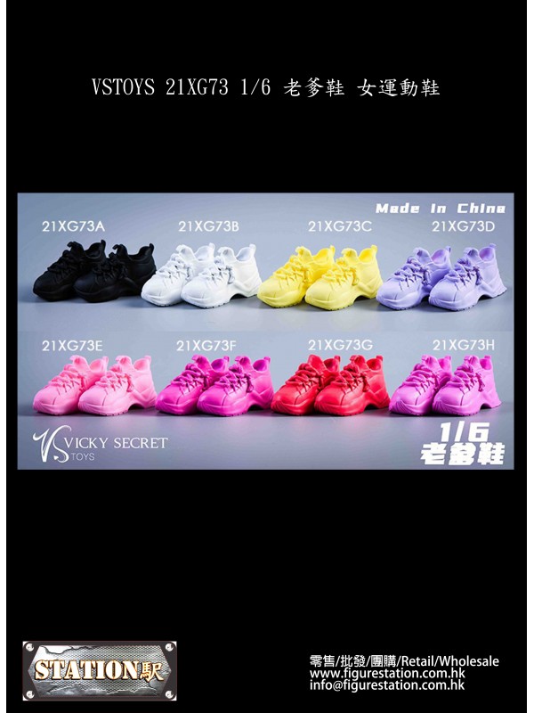 (PRE-ORDER) VSTOYS 21XG73 1/6 Women's Sports Shoes...