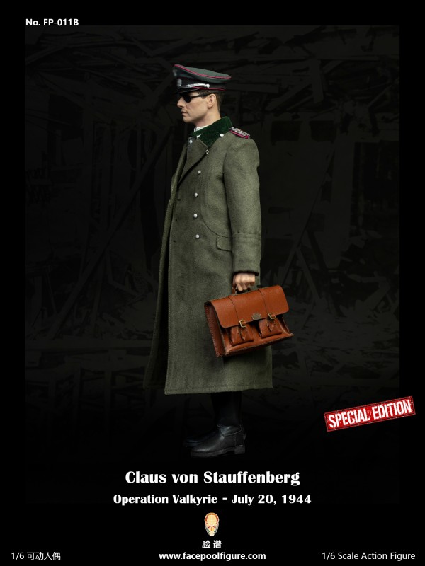 (Pre-order)Facepoolfigure FP-011B 1/6 Discover History Series Operation Valkyrie Special Edition(Pre-order$1248)