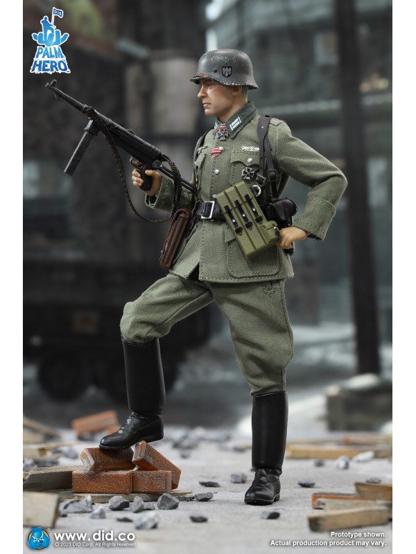 (Pre-order)DID XD80007 1/12 Palm Hero Series WWII German WH Infantry Captain Thomas(Pre-order $518HKD)