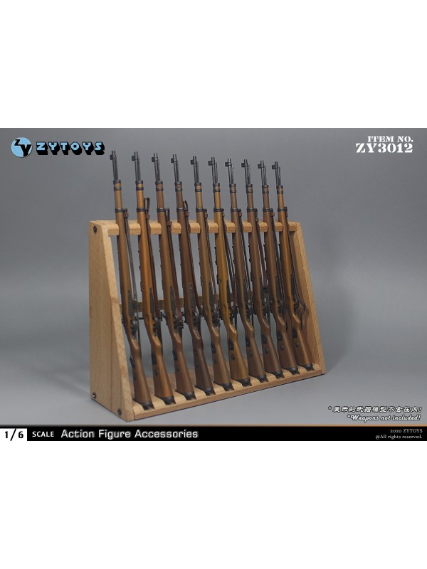 (預訂) ZY TOYS ZY3012 1/6 木槍架(預訂價 HKD$70 )