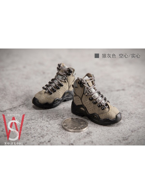 (預訂) SWTOYS FX001 1/6男款戰術軍靴(空心) /(實心) Men's Tactical Military Boots(Hollow) / (Solid)