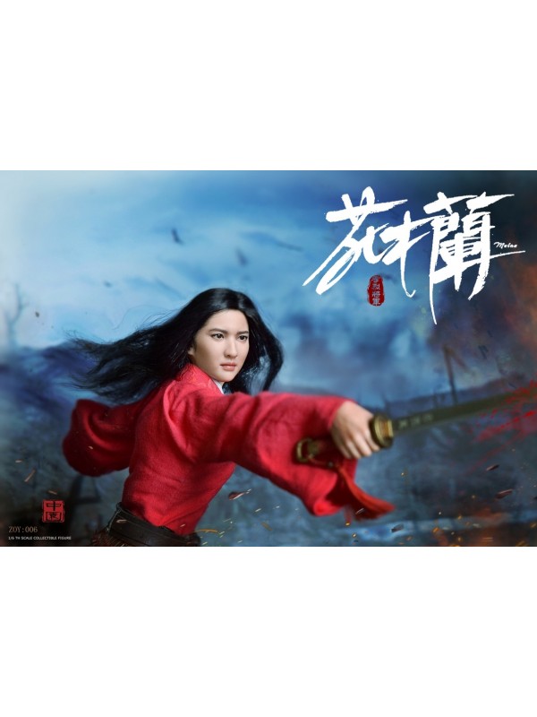 (PRE-ORDER) ZOY TOYS ZOY006R 1/6 General Xiaolie-Hua Mulan Regular Edition(Pre-order HKD$848 )