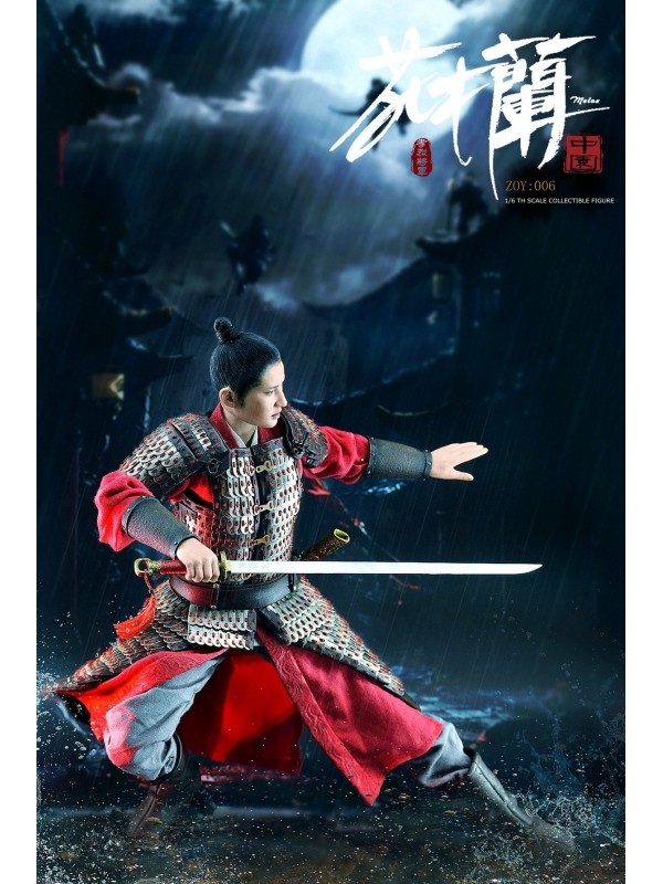(PRE-ORDER) ZOY TOYS ZOY006D 1/6 General Xiaolie-Hua Mulan Deluxe Edition(Pre-order HKD$1228 )