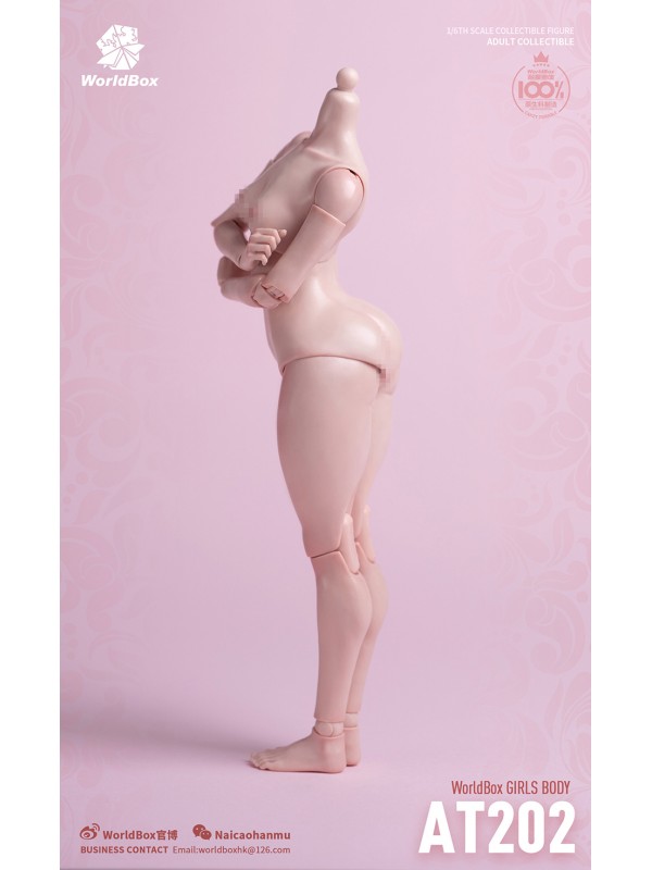 (預訂) WorldBox AT202 1/6 女素體肥腿版 (預訂價 HKD$228 )