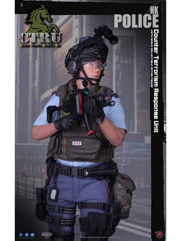 (最後一隻) SoldierStory SS115 1/6 香港警察 反恐特勤队 CTRU “小明” (HK$1398)