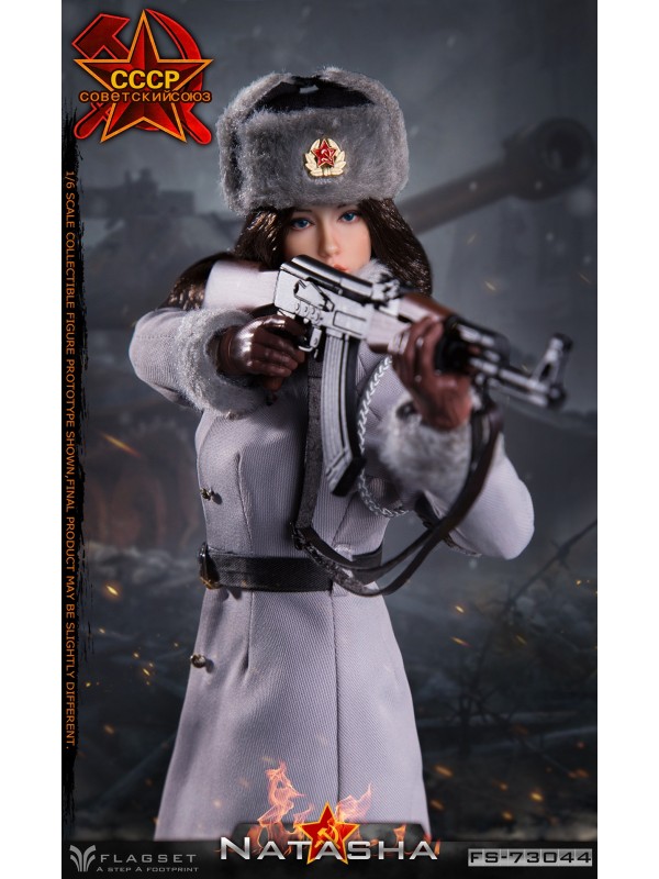 (現貨)  FLAGSET FS-73044 1/6 紅色預警 蘇聯女軍官 2.0 娜塔莎(現貨價 998HKD)