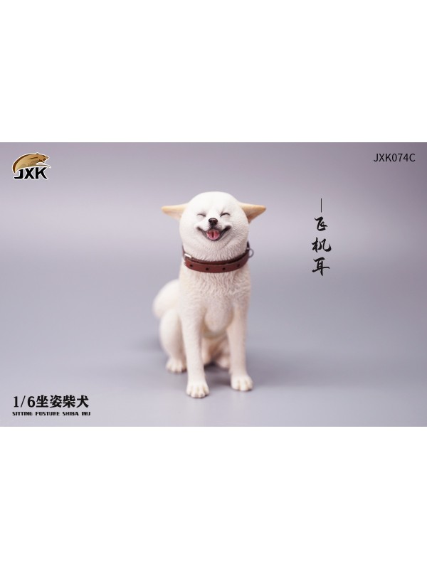 (預訂) JXK JXK074 1/6 坐姿柴犬 (預訂價 HKD$ 198)