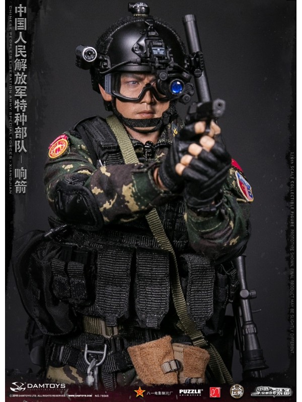 (現貨) DAMTOYS 78048 1/6中國人民解放軍特種部隊“響箭”  (HKD$1188)