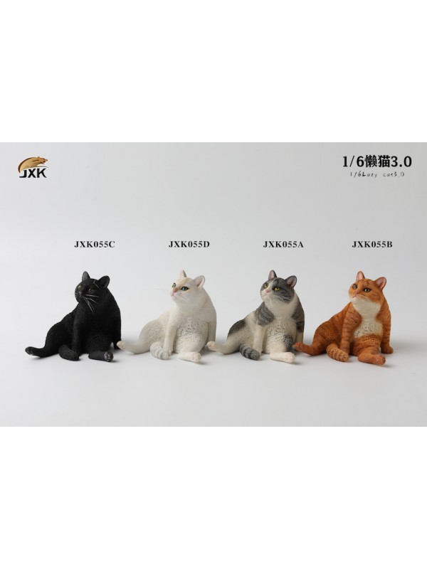 (預訂) JXK JXK055 1/6 3.0懶貓3.0 配沙發 三花貓 (預訂價 HKD$210)