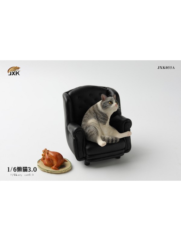 (預訂) JXK JXK055 1/6 3.0懶貓3.0 配沙發 三花貓 (預訂價 HKD$210)
