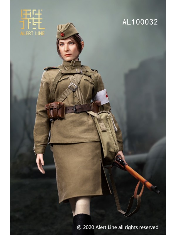 (售罄) Alert Line界線玩模 AL100032 1/6 WWII 蘇軍女醫療兵
