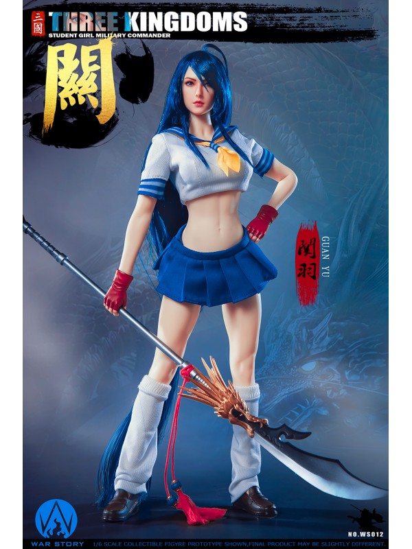 (售罄) WAR STORY WS012 1/6 Female Edition Guan Yu 三國少女武將-關羽 (現貨價 HKD$1038)