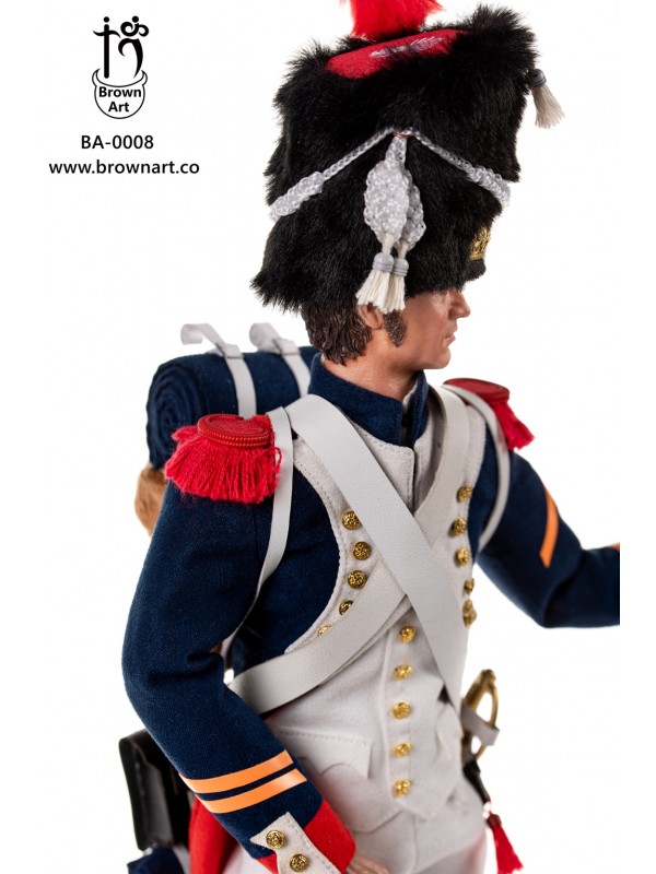 (現貨)Brown Art BA-0008 1/6 拿破崙帝國近衛軍下士1812-1815(現貨價$1148)
